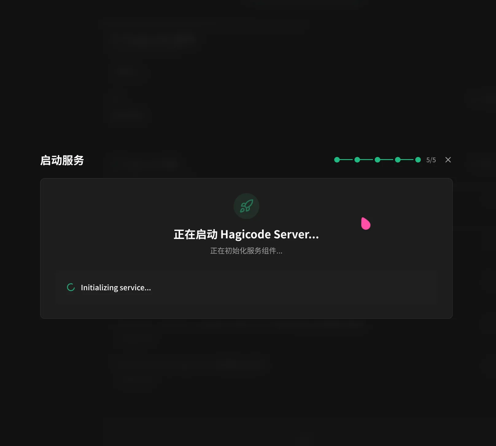 Starting Hagicode Server