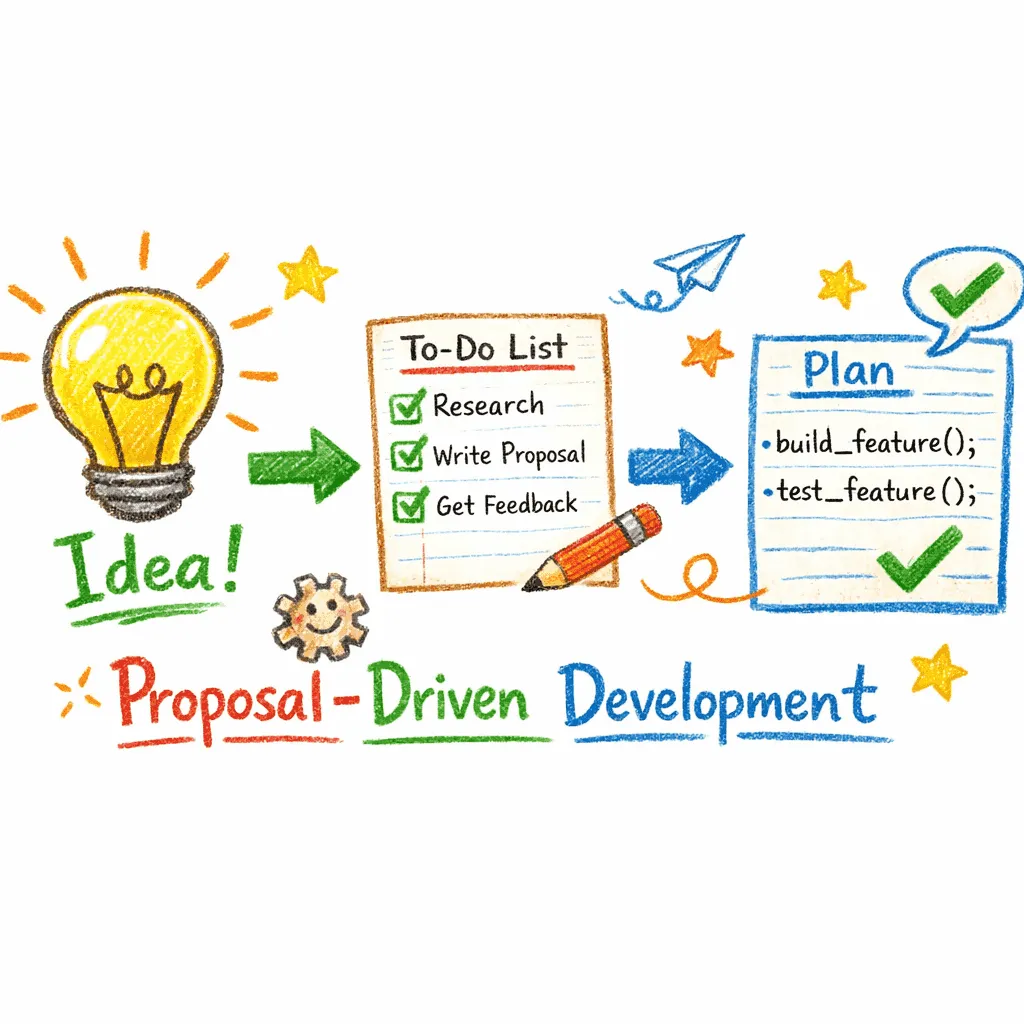 提案驱动开发示意图